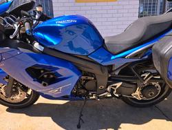 2007 Triumph SPRINT ST Blue