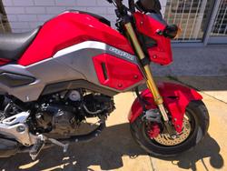 2016 HONDA MSX125 GROM Red