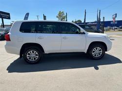 2012 Toyota Landcruiser GXL VDJ200R MY12 4X4 Constant Glacier White