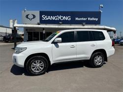 2012 Toyota Landcruiser GXL VDJ200R MY12 4X4 Constant Glacier White