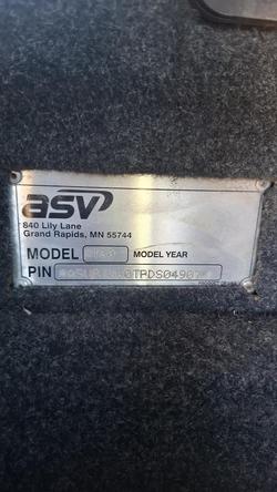 2023 ASV Rt60 Yellow