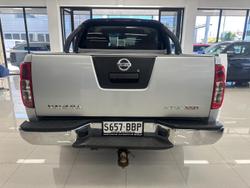 2014 Nissan Navara ST-X 550 D40 Series 5 4X4 Dual Range Silver Lightning