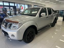 2014 Nissan Navara ST-X 550 D40 Series 5 4X4 Dual Range Silver Lightning