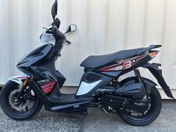 2021 KYMCO SUPER 8 50 SCOOTER BLACK