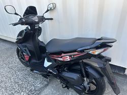 2021 KYMCO SUPER 8 50 SCOOTER BLACK