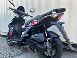 2021 KYMCO SUPER 8 50 SCOOTER BLACK