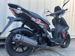 2021 KYMCO SUPER 8 50 SCOOTER BLACK