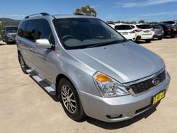 2011 Kia Grand Carnival Platinum VQ MY11 Clear Silver