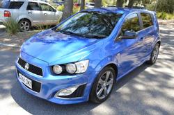 2015 Holden Barina RS TM MY16 Boracay Blue