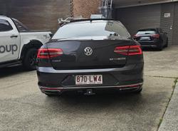 2017 Volkswagen Passat 206TSI R-Line B8 MY18 Four Wheel Drive Manganese Grey