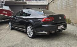 2017 Volkswagen Passat 206TSI R-Line B8 MY18 Four Wheel Drive Manganese Grey