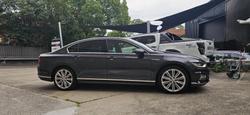 2017 Volkswagen Passat 206TSI R-Line B8 MY18 Four Wheel Drive Manganese Grey