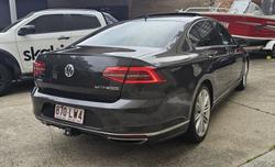 2017 Volkswagen Passat 206TSI R-Line B8 MY18 Four Wheel Drive Manganese Grey