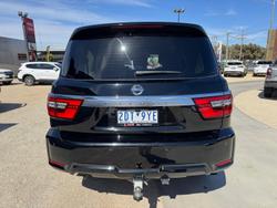 2021 Nissan Patrol Ti Y62 MY21 4X4 Dual Range Black Obsidian