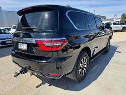 2021 Nissan Patrol Ti Y62 MY21 4X4 Dual Range Black Obsidian