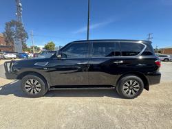 2021 Nissan Patrol Ti Y62 MY21 4X4 Dual Range Black Obsidian