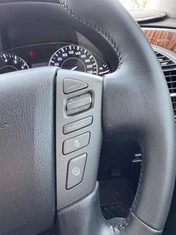 2021 Nissan Patrol Ti Y62 MY21 4X4 Dual Range Black Obsidian