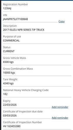 2017 Isuzu Npr Twin Crew Cab