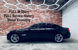 2012 BMW 7 Series 730d F01 MY12.5 Black