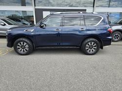 2023 Nissan Patrol Ti-L Y62 MY23 4X4 Dual Range Hermosa Blue
