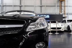 2009 Mercedes-Benz SL-Class SL350 R230 MY09 Obsidian Black