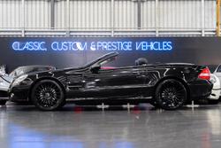 2009 Mercedes-Benz SL-Class SL350 R230 MY09 Obsidian Black