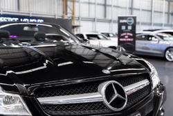 2009 Mercedes-Benz SL-Class SL350 R230 MY09 Obsidian Black