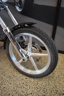 2008 Harley-davidson FXCW ROCKER VIVID BLACK