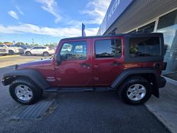 2010 Jeep Wrangler Unlimited Sport JK MY10 4X4 Red