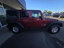 2010 Jeep Wrangler Unlimited Sport JK MY10 4X4 Red