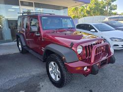 2010 Jeep Wrangler Unlimited Sport JK MY10 4X4 Red