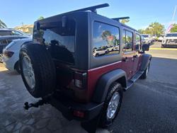 2010 Jeep Wrangler Unlimited Sport JK MY10 4X4 Red