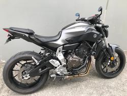 2016 Yamaha
MT-07 LAMS