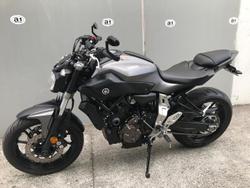 2016 Yamaha
MT-07 LAMS