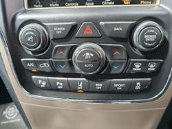 2017 Jeep Grand Cherokee Overland WK MY17 4X4 Dual Range Diamond Black Crystal