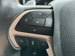 2017 Jeep Grand Cherokee Overland WK MY17 4X4 Dual Range Diamond Black Crystal