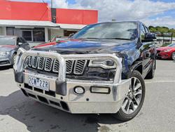 2017 Jeep Grand Cherokee Overland WK MY17 4X4 Dual Range Diamond Black Crystal