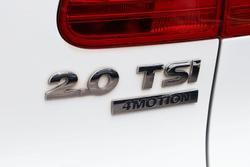 2014 Volkswagen Tiguan 132TSI 5N MY15 Four Wheel Drive Pure White