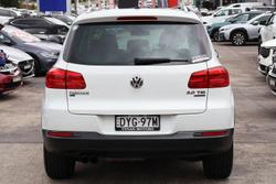 2014 Volkswagen Tiguan 132TSI 5N MY15 Four Wheel Drive Pure White