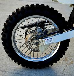 2003 Suzuki DR-Z400E DR-Z Yellow