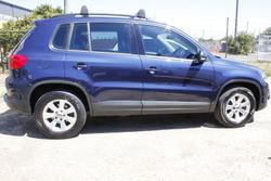 2012 Volkswagen Tiguan 132TSI Pacific 5N MY13 Four Wheel Drive Night Blue