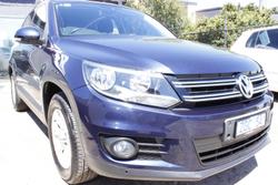 2012 Volkswagen Tiguan 132TSI Pacific 5N MY13 Four Wheel Drive Night Blue