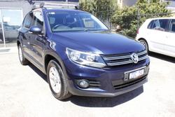 2012 Volkswagen Tiguan 132TSI Pacific 5N MY13 Four Wheel Drive Night Blue