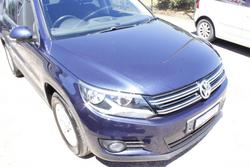 2012 Volkswagen Tiguan 132TSI Pacific 5N MY13 Four Wheel Drive Night Blue