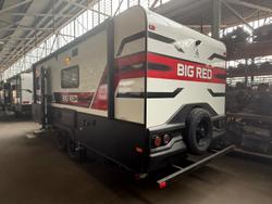 2025 New Age Caravans 20' Big Red Slide-Out Br20 Save $11,199 Was $111,990
