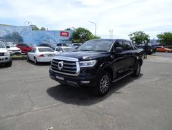 2022 GWM Ute Cannon NPW 4X4 Dual Range Crystal Black