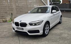 2015 BMW 1 Series 118i Sport Line F20 LCI Alpine White