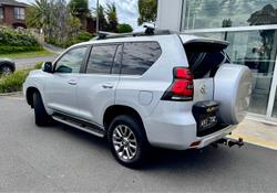 2018 Toyota Landcruiser Prado Kakadu GDJ150R 4X4 Dual Range Silver Pearl