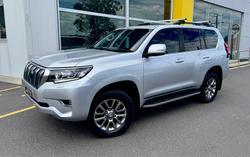 2018 Toyota Landcruiser Prado Kakadu GDJ150R 4X4 Dual Range Silver Pearl