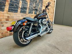 2010 HARLEY-DAVIDSON SUPERLOW 883 (XL883L) ROAD BLACK